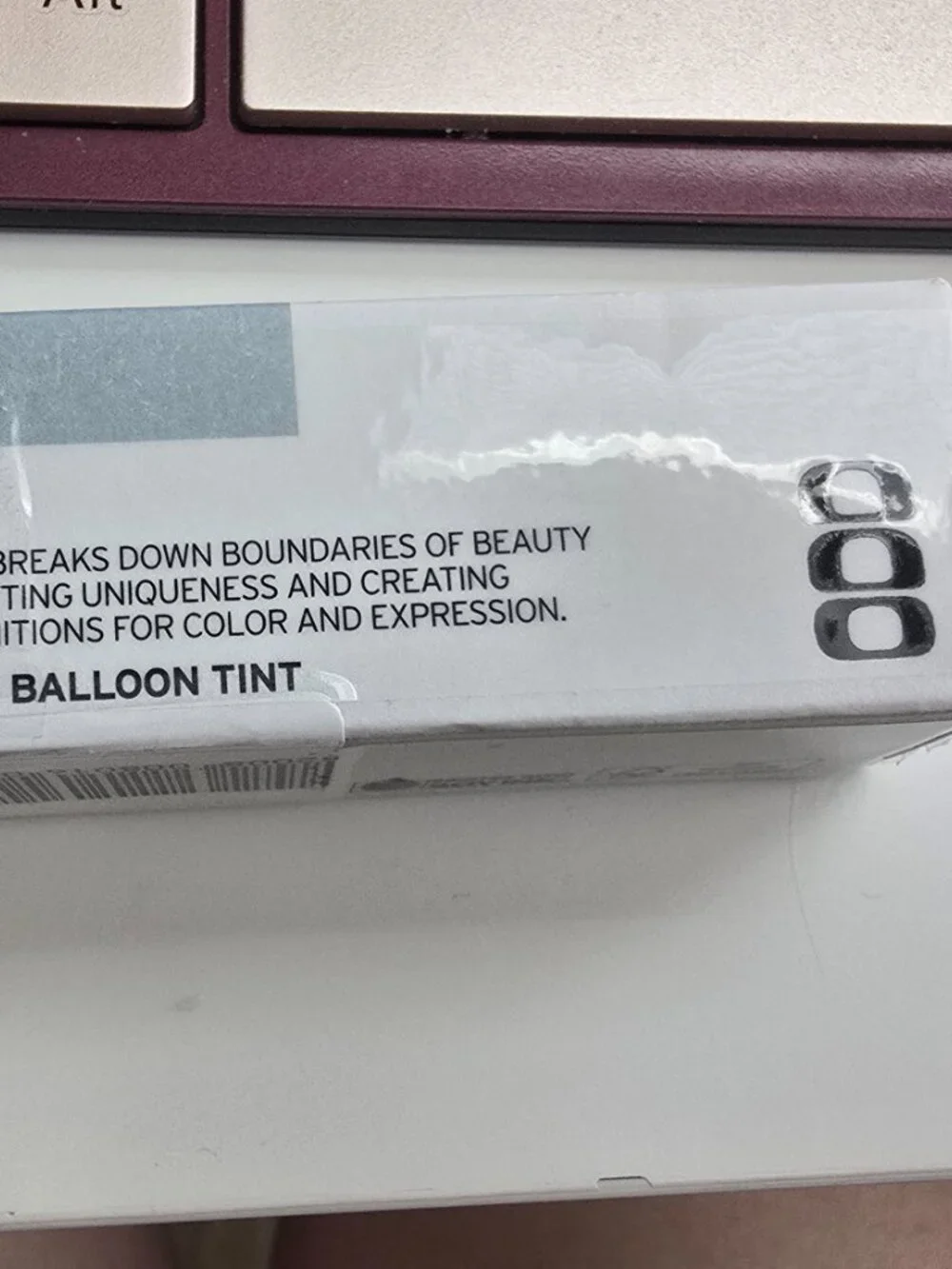 ODDTYPE Unseen Balloon Lip Tint Color Lucky me 777 NIB